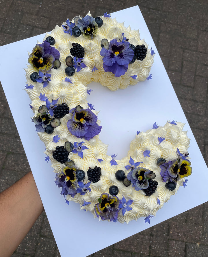Number & Letter Cakes