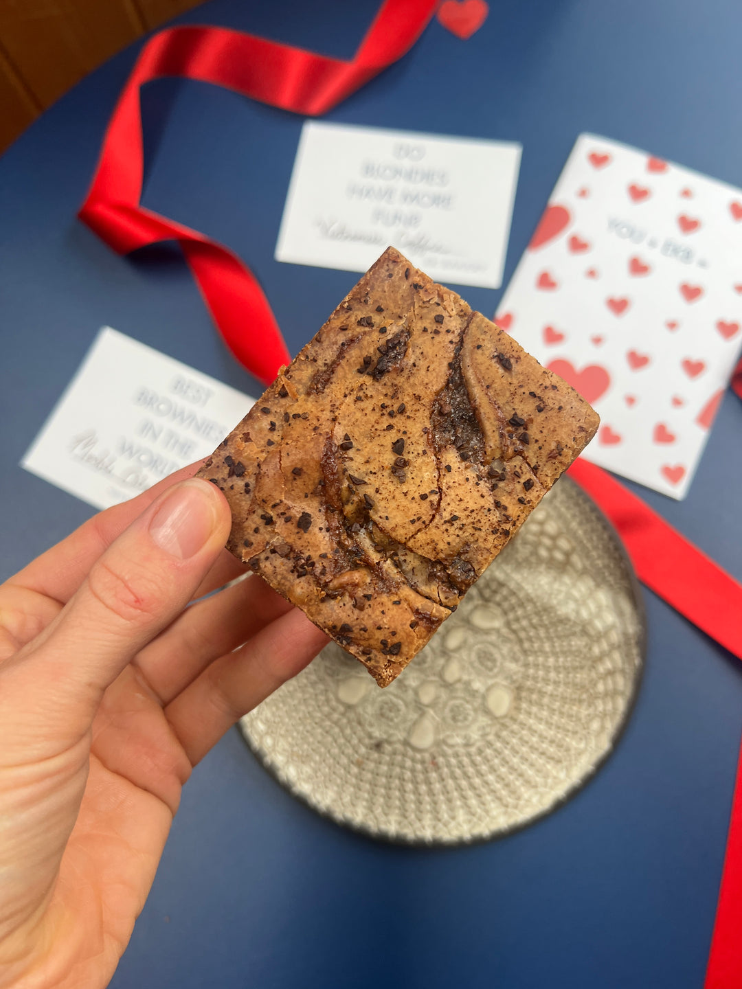 Valentine's Blondies & Brownies