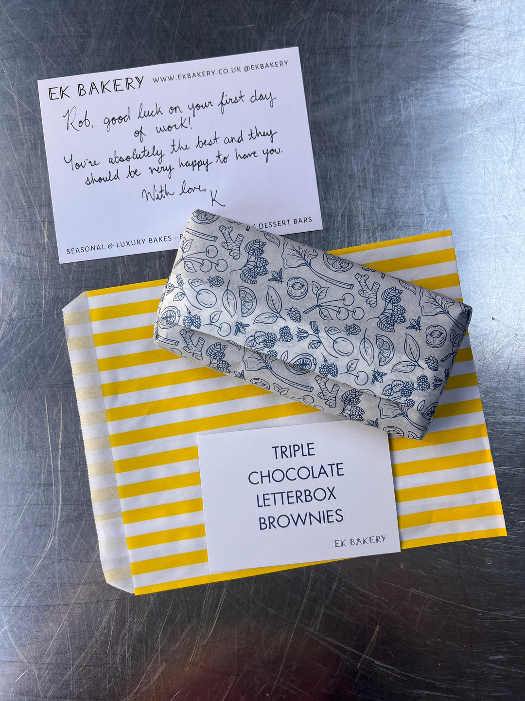Letterbox Brownies
