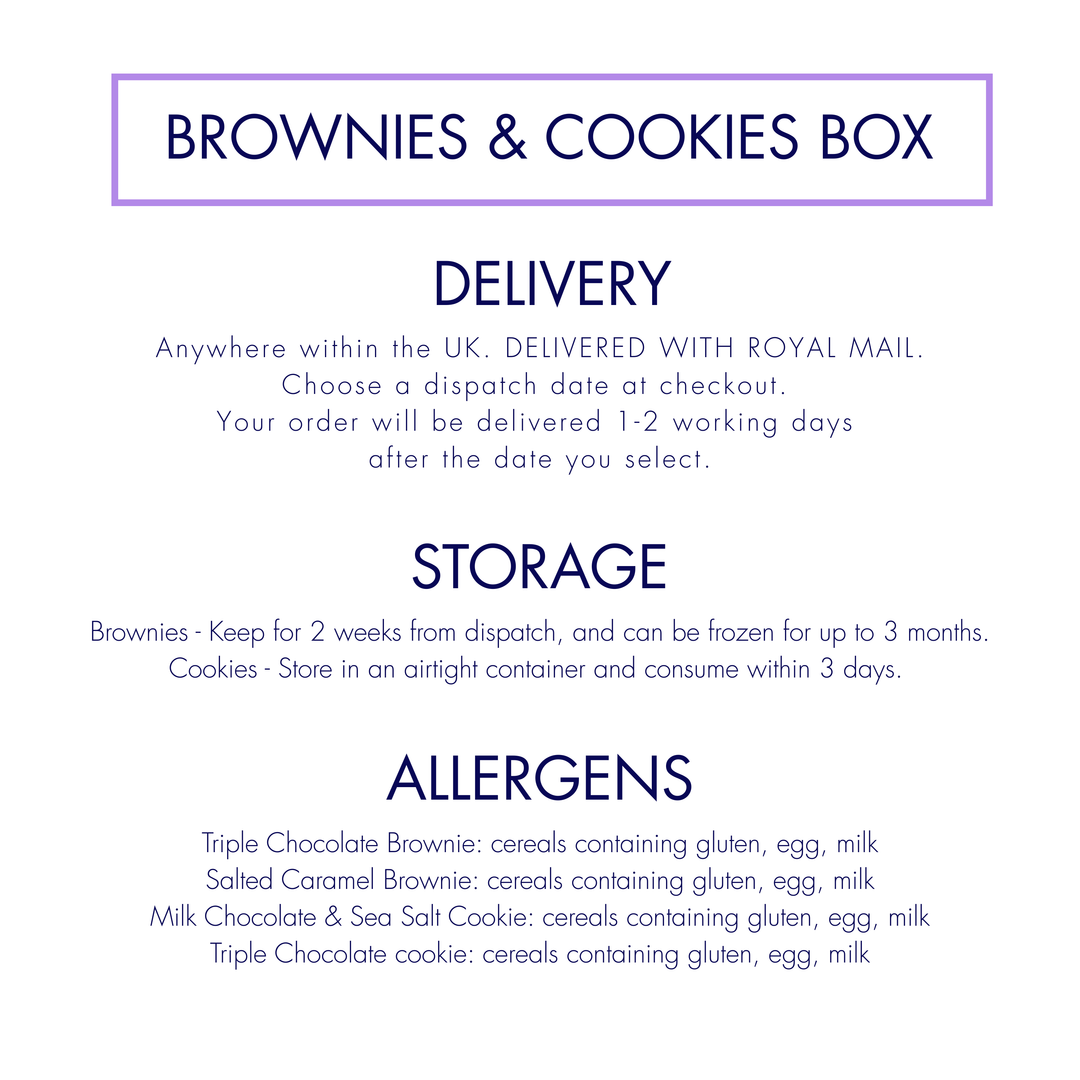 Brownies & Cookies Box - Mother's Day Edition
