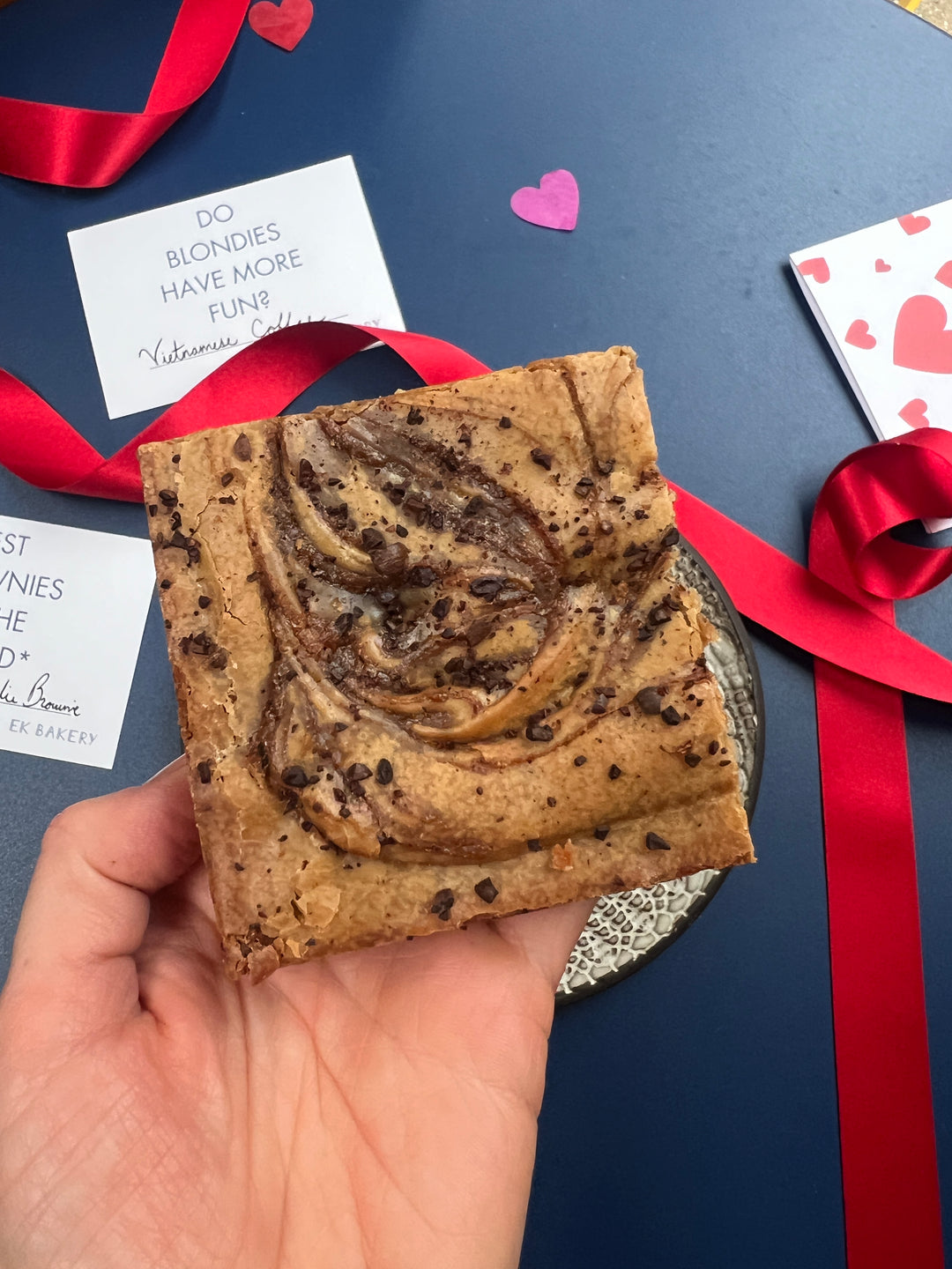 Valentine's Letterbox Blondies & Brownies