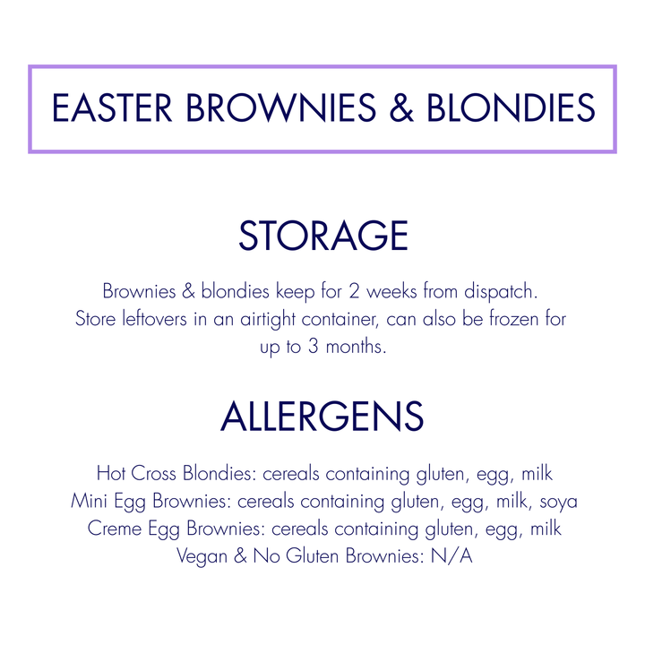 Easter Brownies & Blondies - Office Treats
