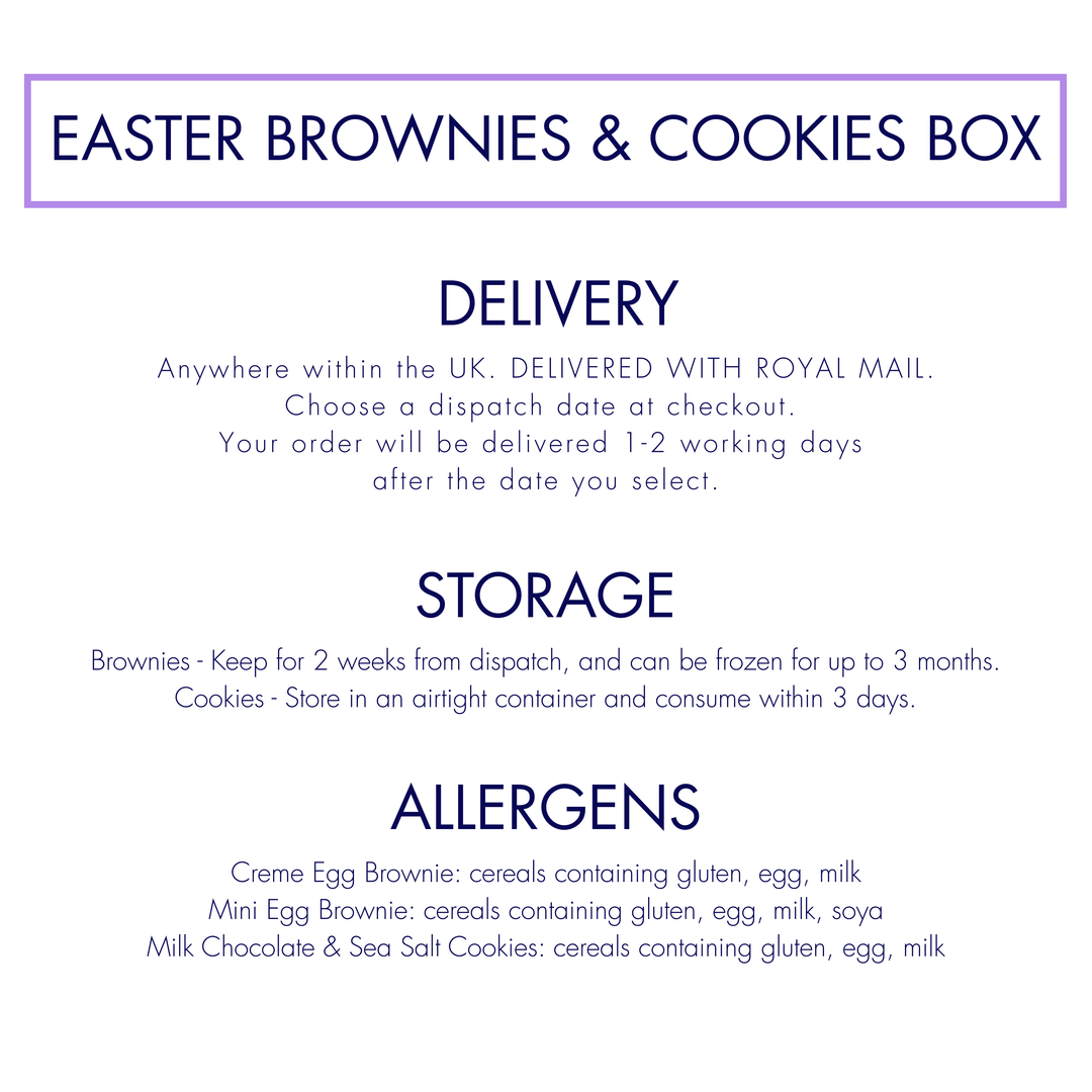 Easter Brownies & Cookies Box