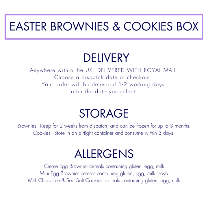 Easter Brownies & Cookies Box