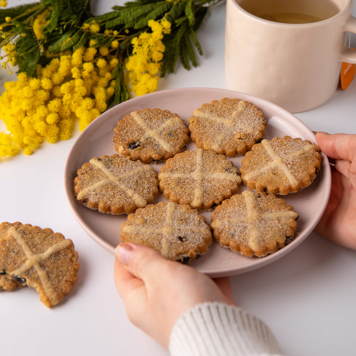 Hot Cross Biscuits (Office Treats)