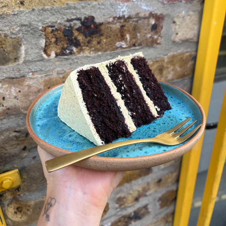 Chocolate & Pistachio Cake