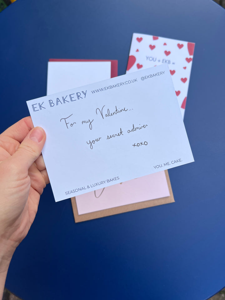 Valentine's Letterbox Blondies & Brownies