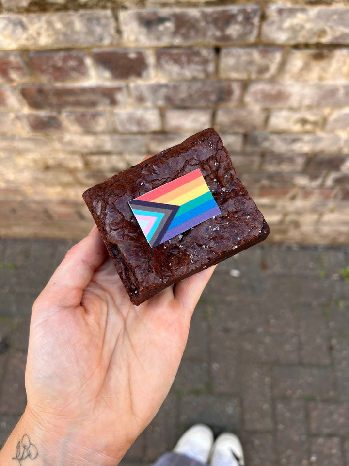 Pride Flag Brownies