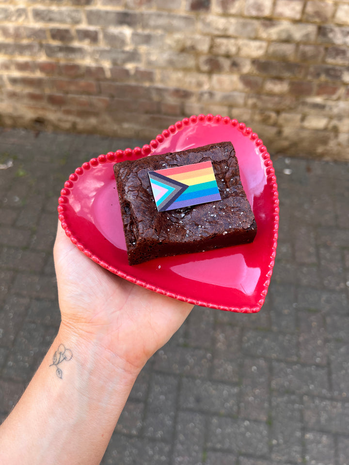 Pride Flag Brownies