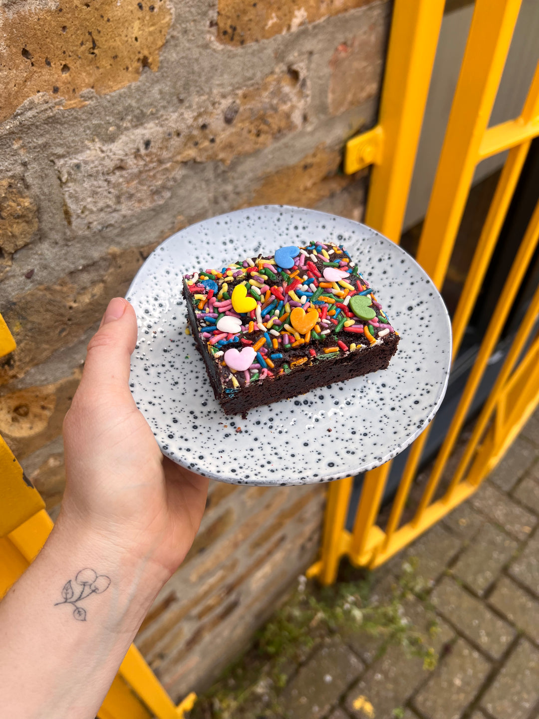 Rainbow Brownies