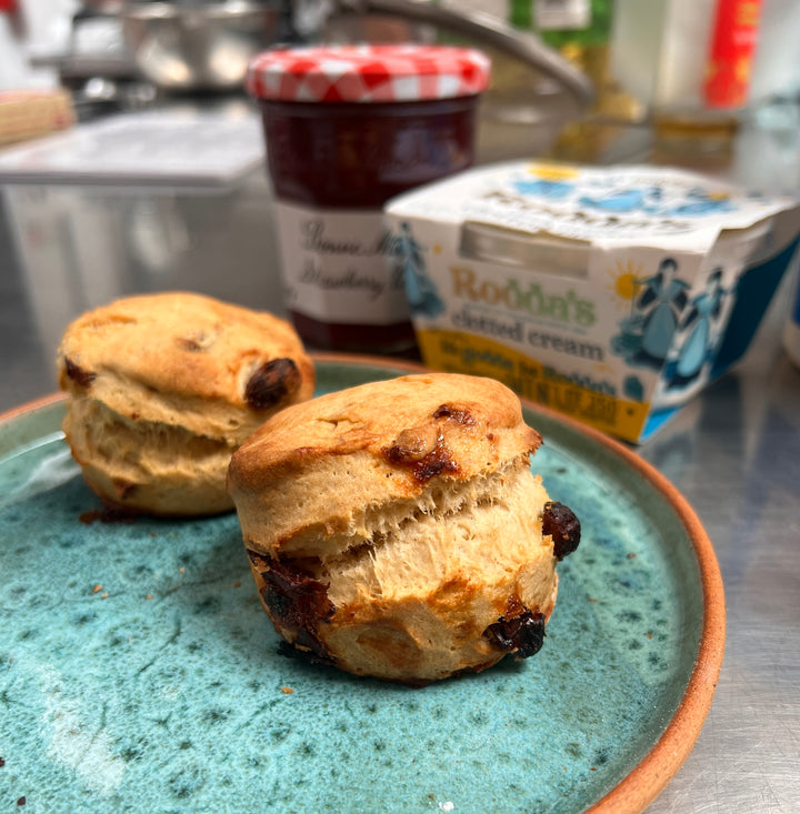 Scones with Clotted Cream & Jam - Box of 15