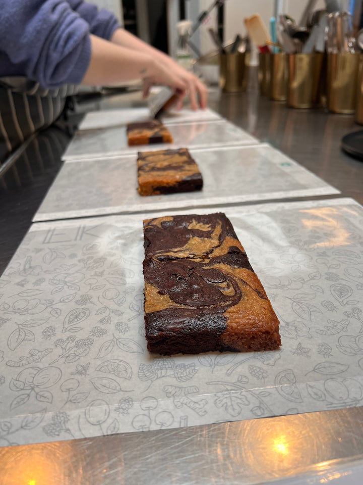 Monthly Letterbox Special - Marble Blondie Brownies