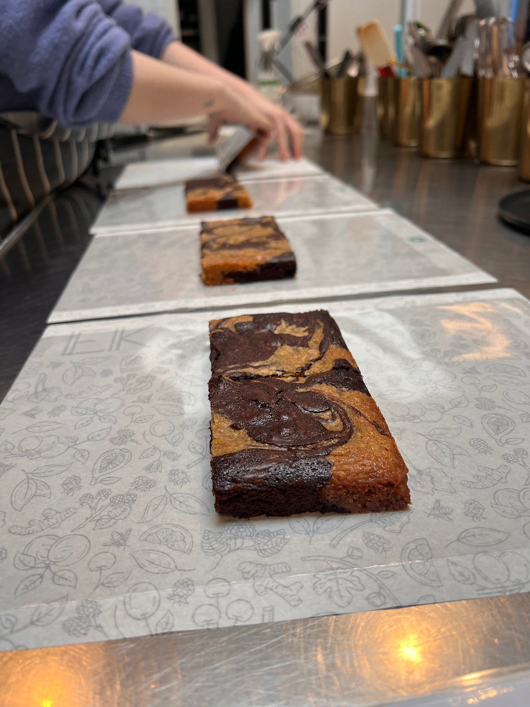 Valentine's Letterbox Blondies & Brownies