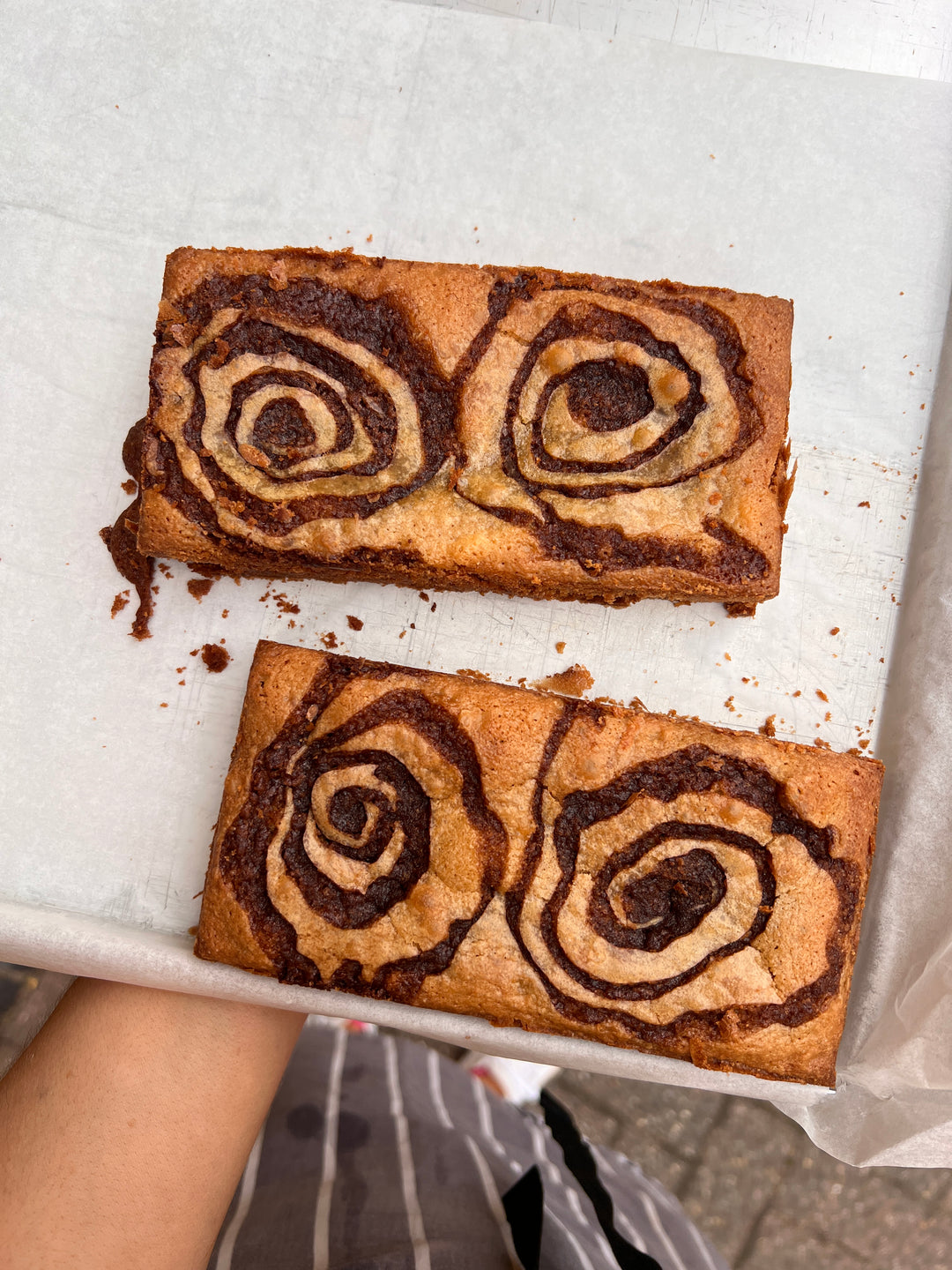 Monthly Letterbox Special - Cinnamon Swirl Blondies