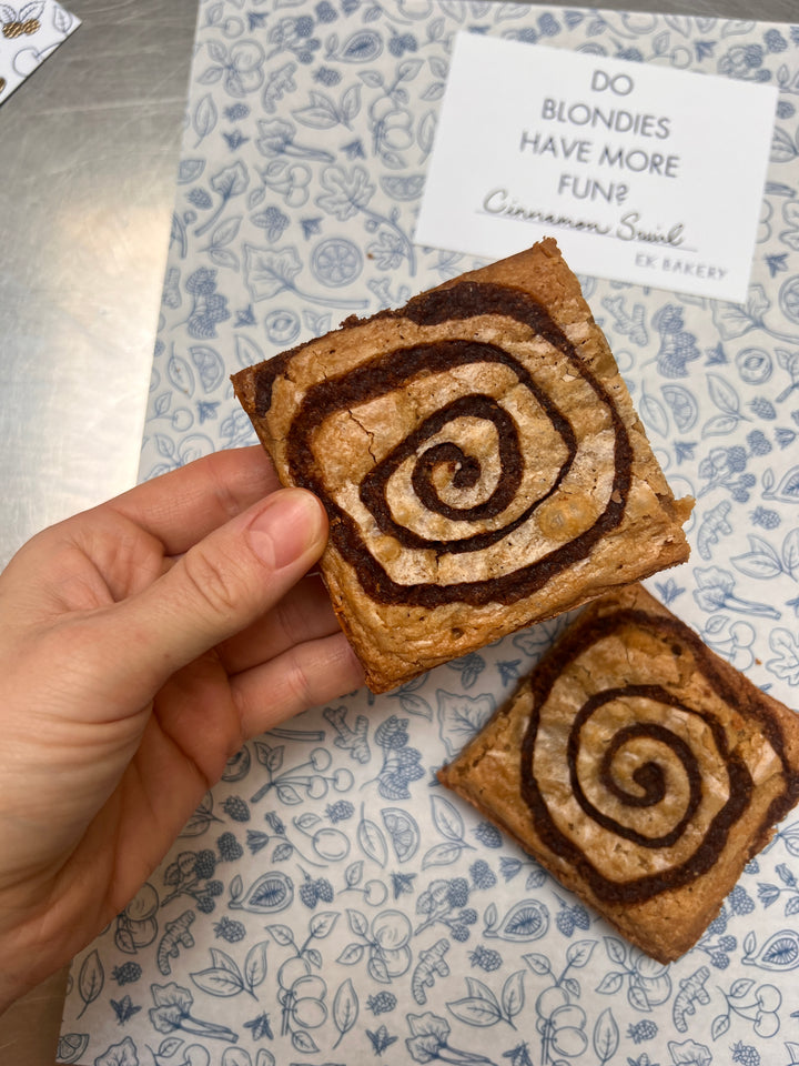 Monthly Letterbox Special - Cinnamon Swirl Blondies