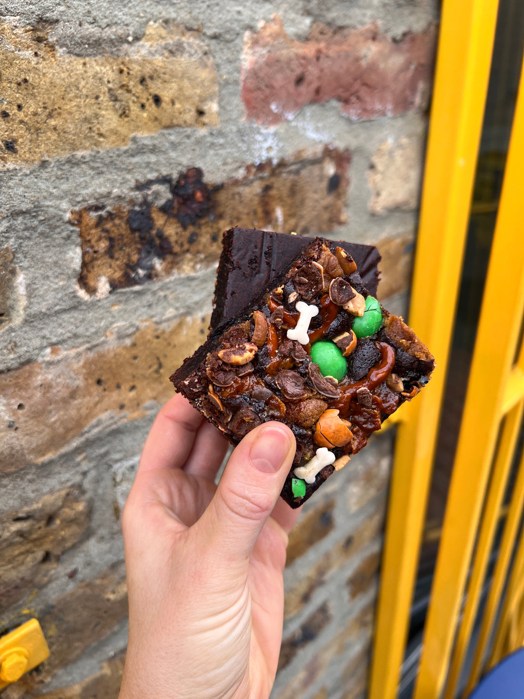 Trick or Treat Halloween Brownies
