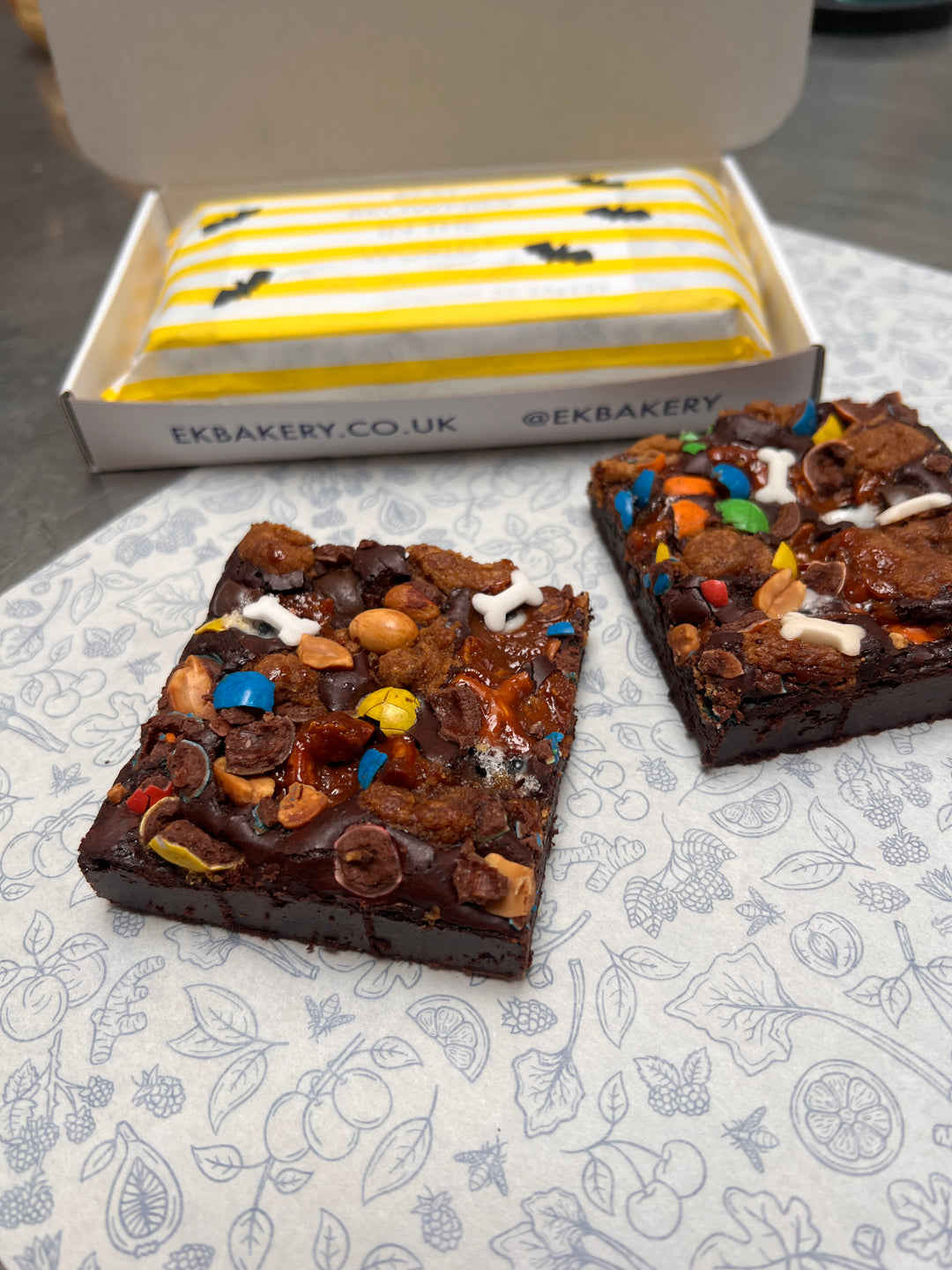 Letterbox Trick or Treat Halloween Brownies