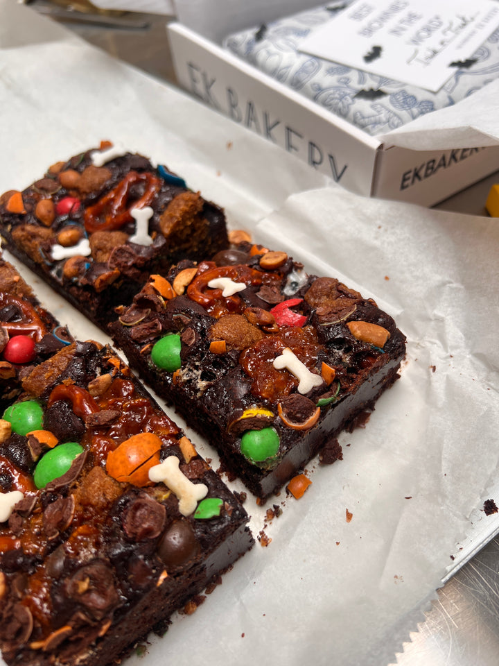 Trick or Treat Halloween Brownies