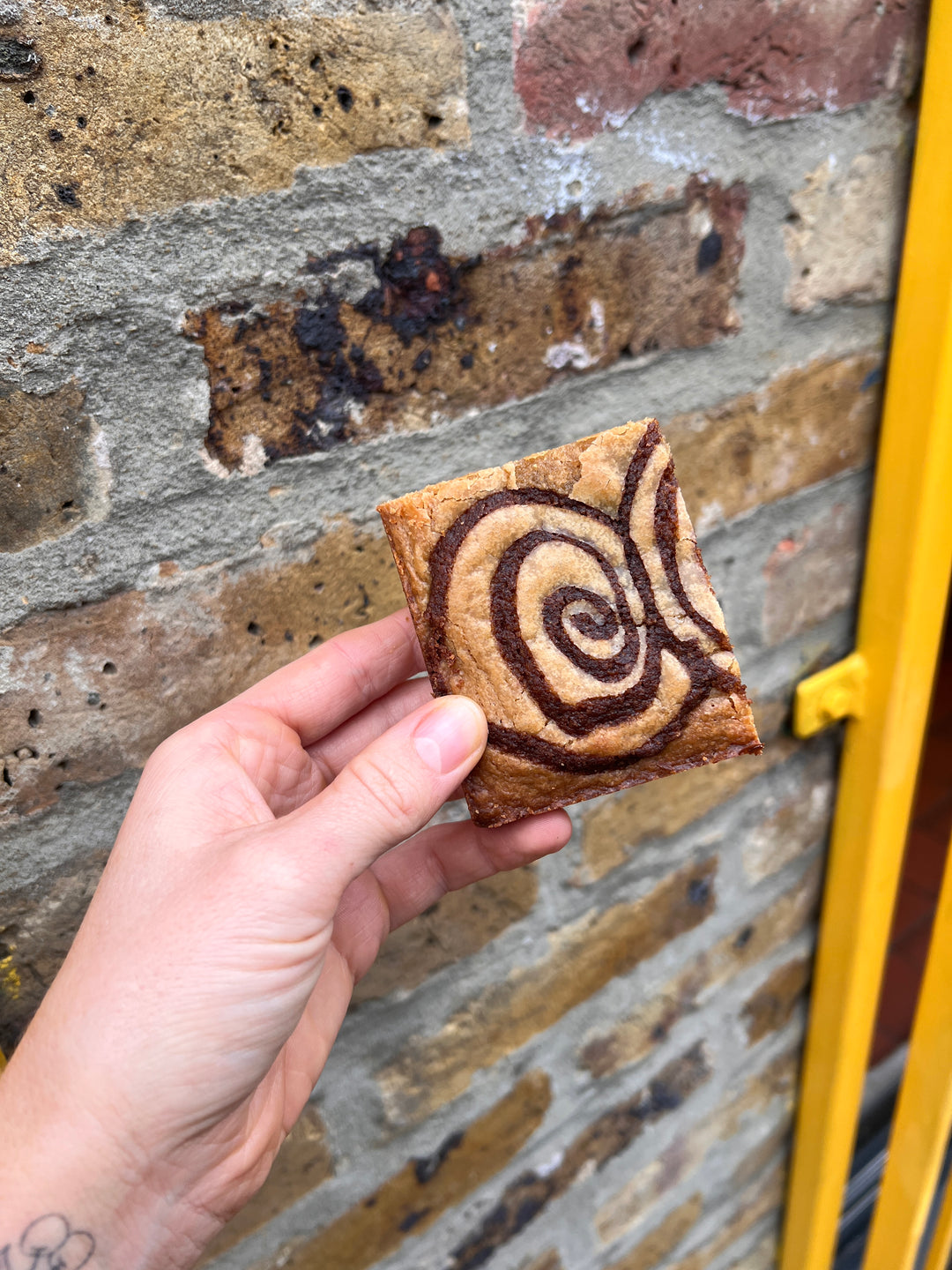 Monthly Special - Cinnamon Swirl Blondies
