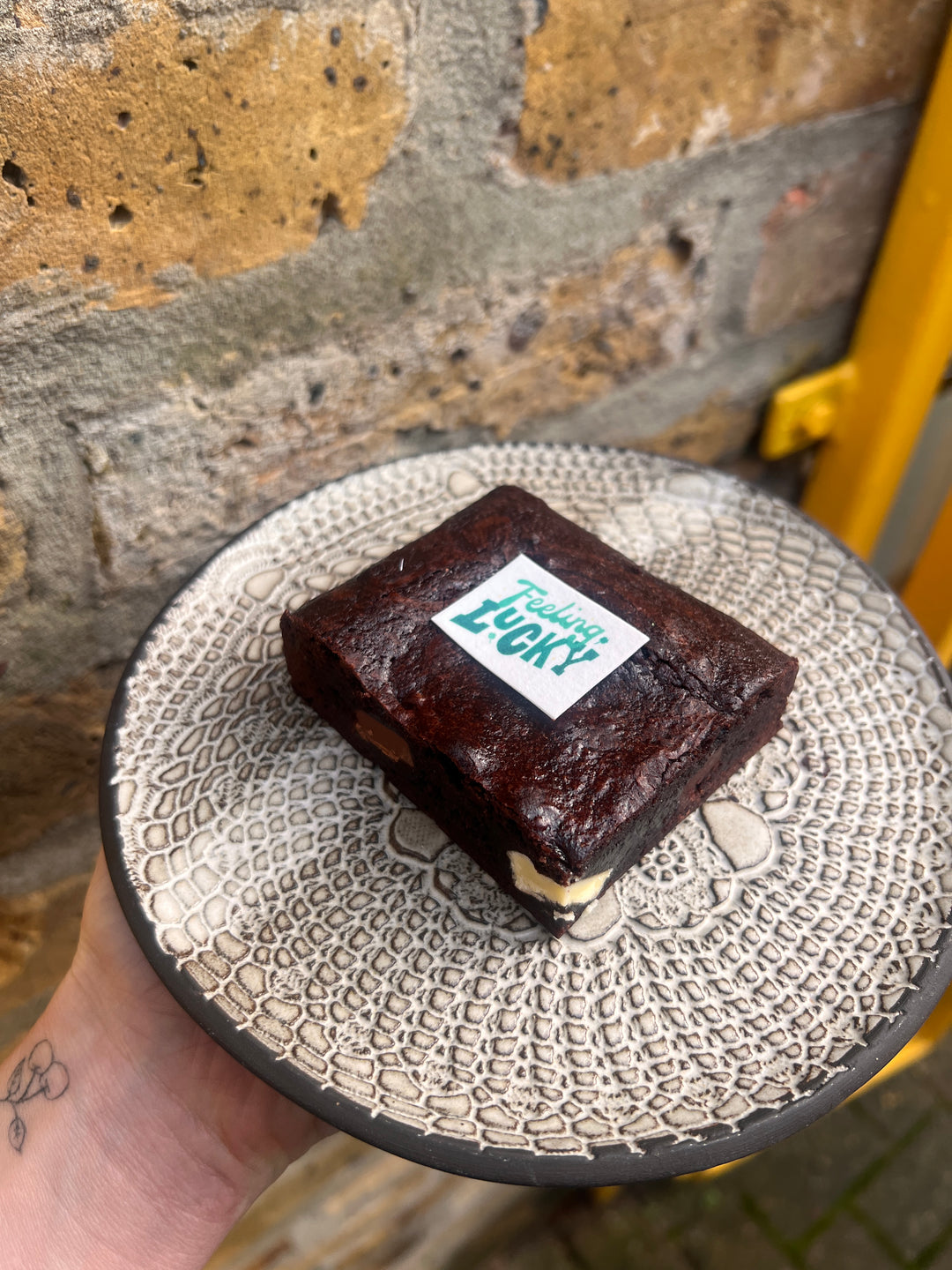 Personalised St. Patrick's Day Brownies