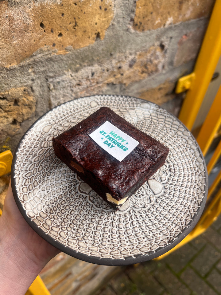 Personalised St. Patrick's Day Brownies