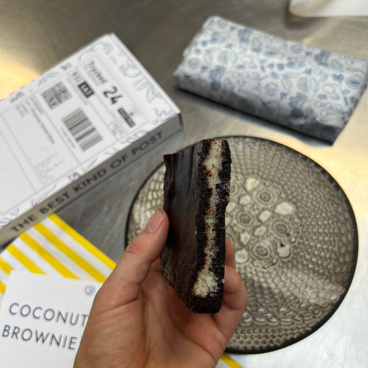 Letterbox Coconut Brownies - July Special