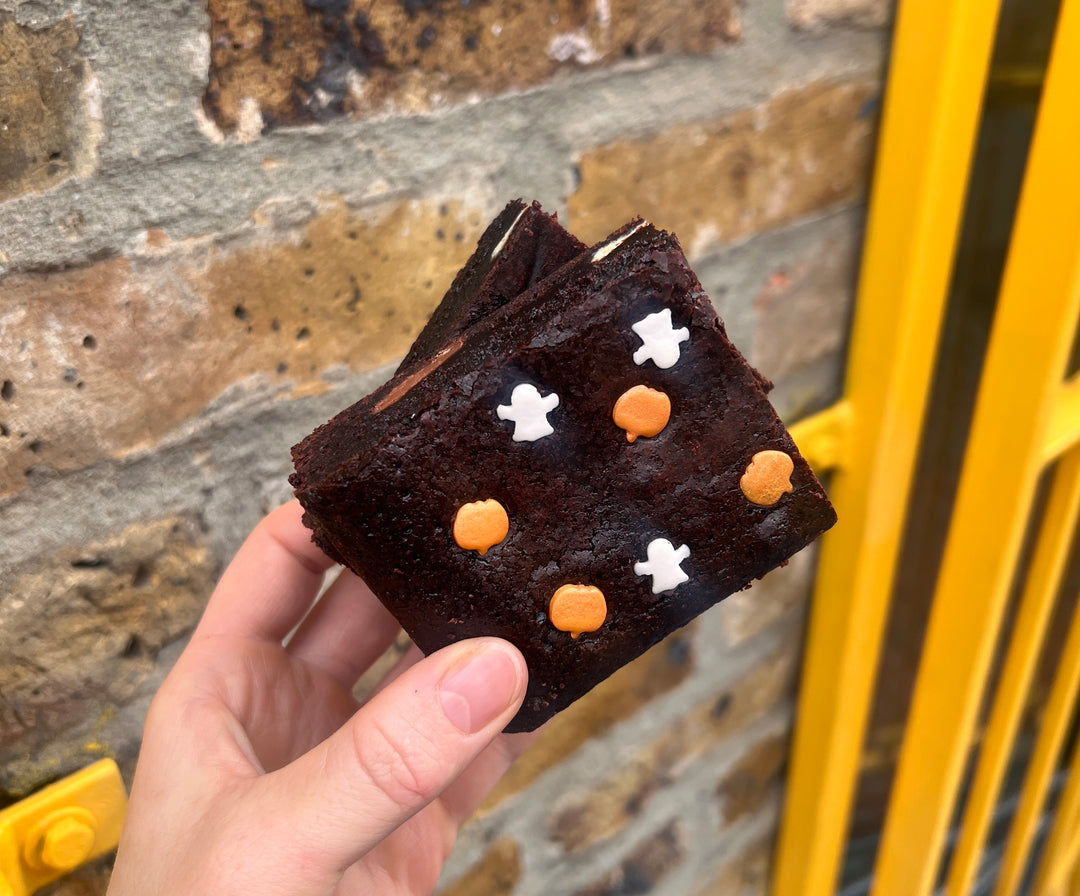 Spooky Sprinkle Brownies