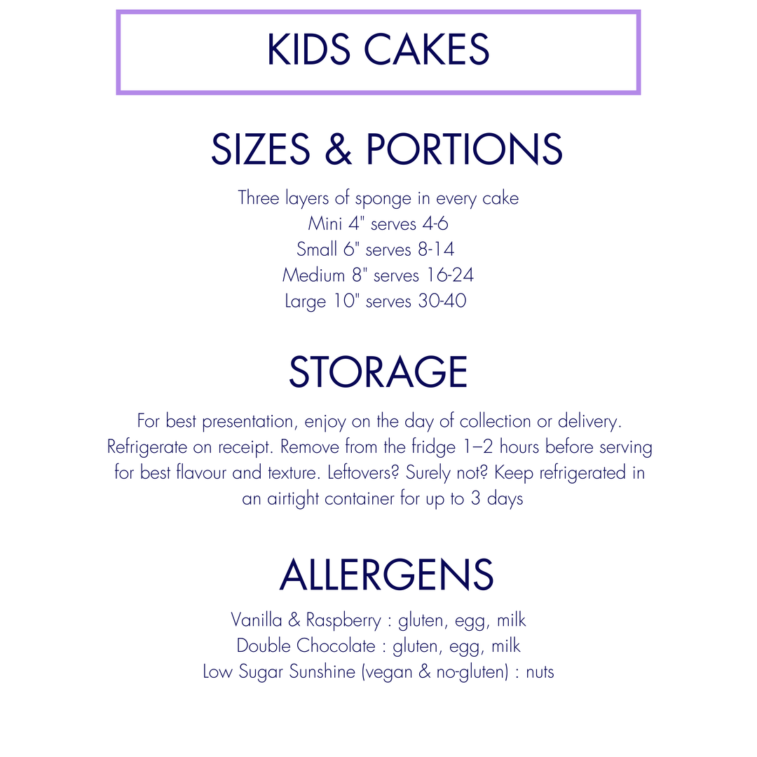 Kids Birthday Cakes