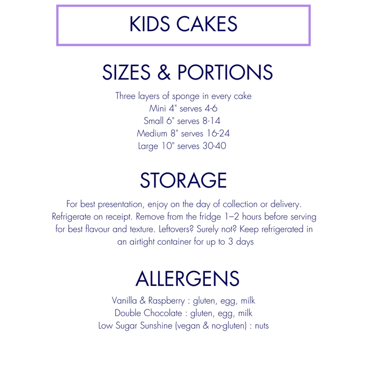 Kids Birthday Cakes