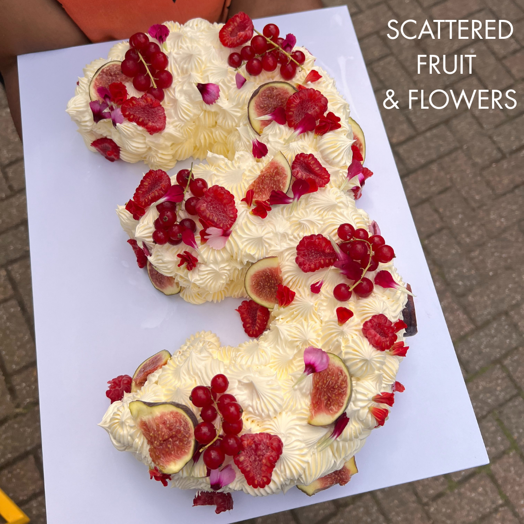 Number & Letter Cakes