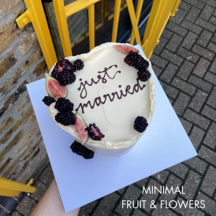 Heart-Shaped Celebration Cake