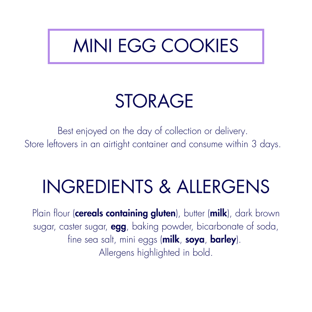 Mini Egg Cookies
