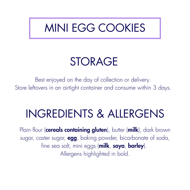 Mini Egg Cookies