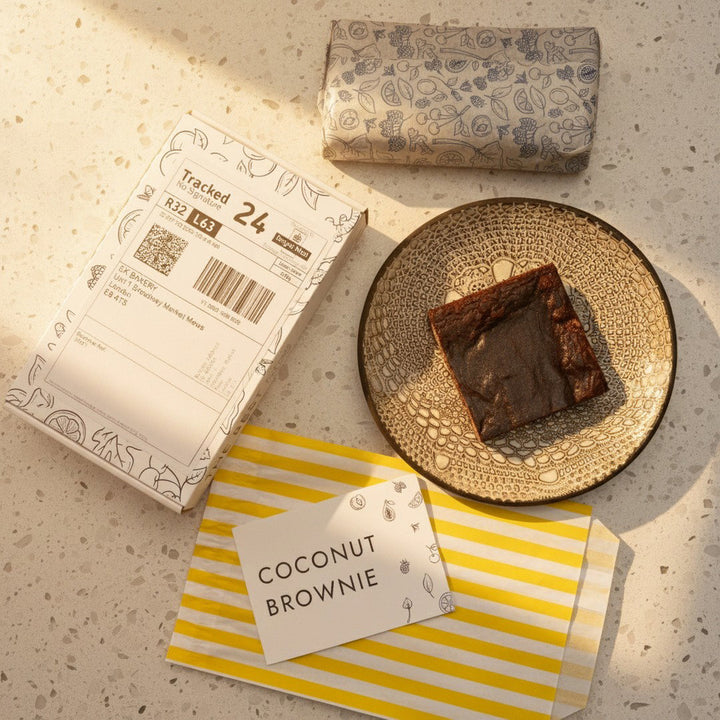 Letterbox Coconut Brownies - July Special