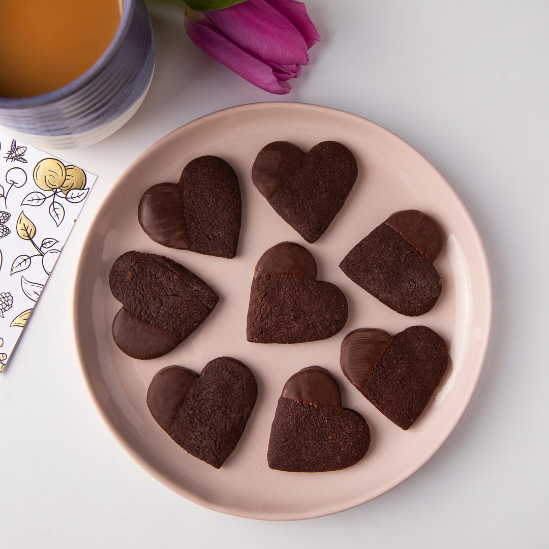 Mother's Day Chocolate Sablé Biscuits