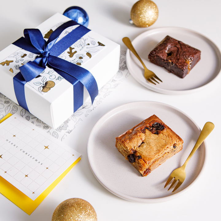 Christmas Brownie Selection Box